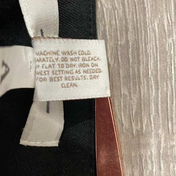 Chico’s Flat Front Black Stretch Trouser Pants US XL/16 Chico’s 3 - Picture 12 of 14